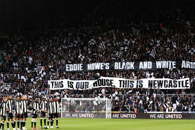 Eddie Howe ยกย่องผู้สนับสนุน Newcastle ที่ ‘น่าทึ่ง’ 